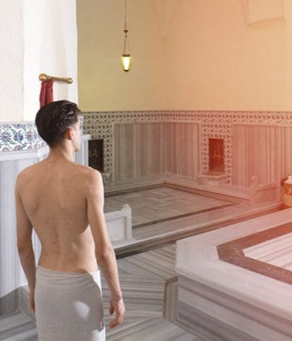Hamamda kendi bakımını yapabileceğin köpük, kese ve sıcak taş seçenekleriyle DIY (Kendi Kendine) paketi – Acemoğlu Hamam